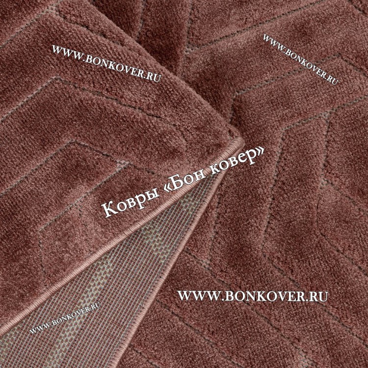 Современный Турецкий Ковер Дизайн 78 темно-розовый